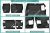 Чехлы на сиденья Mitsubishi ASX/RVR, 2010-2022, Citroen C4 Aircross, 2012-2017, Peugeot 4008, 2012-2015, экокожа черная/жаккард Чехлы на сиденья Mitsubishi ASX/RVR, 2010-2022, Citroen C4 Aircross, 2012-2017, Peugeot 4008, 2012-2015, экокожа черная/жаккард