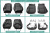 Чехлы на сиденья Toyota Land Cruiser Prado (J150), 2009-2017, Россия, экокожа черная