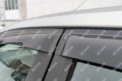 Дефлекторы окон Ford Focus 2, 2004-2011, седан