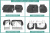 Чехлы на сиденья Toyotа Prius Alpha (XW40), 2011-2021, 5 мест, 2-й ряд 60/40, экокожа черная