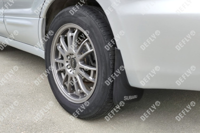 Брызговики универсальные Subaru черные