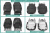 Чехлы на сиденья Skoda Rapid, 2012-2020, задний ряд 60/40, без подлокотника, экокожа черная