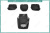 Чехлы на сиденья Nissan Qashqai (J10), 2006-2013, экокожа черная