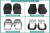 Чехлы на сиденья Honda Freed (GB3, GB4), 2008-2011, 6 мест, капитанские кресла, экокожа черная