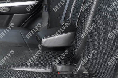 Чехлы на сиденья Suzuki Grand Vitara, 2005-2016, 5 дверей, экокожа черная