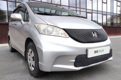 Автоодеяло и утеплитель радиатора Honda Freed (GB3, GB4), 2011-2014, рестайлинг