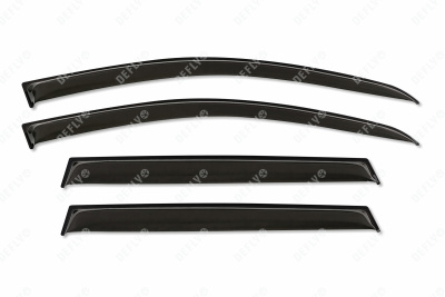 Дефлекторы окон Renault Duster (HS), 2010-2021, Nissan Terrano (D10), 2014-2022