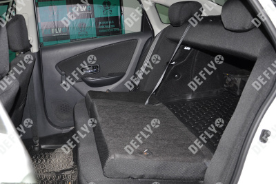 Чехлы на сиденья Nissan Almera (G15), 2012-2019, задний ряд 60/40, жаккард 