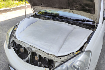 Автоодеяло и утеплитель радиатора Toyota Allion (T240), 2004-2007, рестайлинг