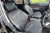 Чехлы на сиденья Toyota Wish (XE20), 2009-2017, 5 мест, экокожа черная/ромб перфорация