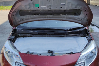 Автоодеяло и утеплитель радиатора Nissan Note (E12), 2016-2020, рестайлинг