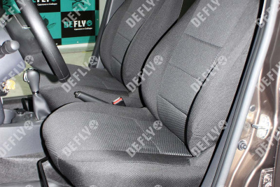 Чехлы на сиденья Renault Logan (L52), 2014-2022, комплектация Privilege, Luxe Privilege, задний ряд 60/40, жаккард