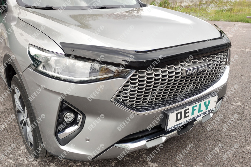 Дефлектор капота Haval F7, F7x, 2018-2024