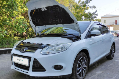 Автоодеяло и утеплитель радиатора Ford Focus III, 2010-2015, до рестайлинга