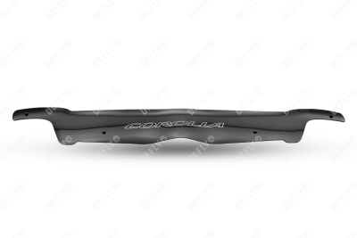 Дефлектор капота Toyota Corolla (E120), 2000-2007, седан, широкая