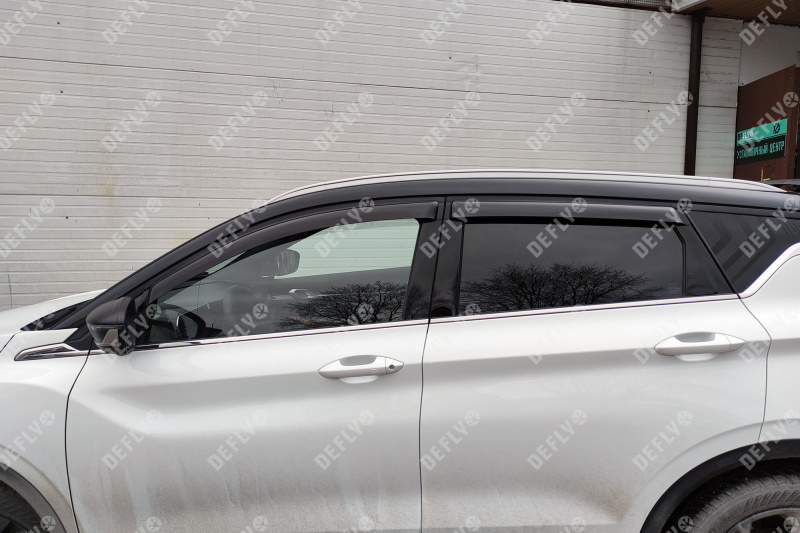 Дефлекторы окон Geely Coolray, Belgee X50, 2018-2026