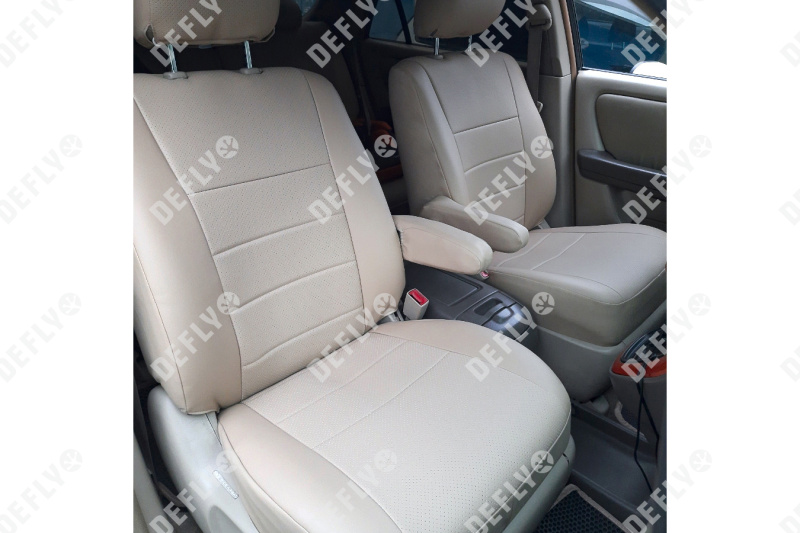 Чехлы на сиденья Lexus RX (XU10), 2000-2003, рестайлинг, экокожа бежевая