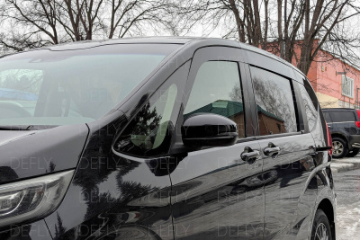Дефлекторы окон 2D Honda Freed (GB5-GB8), 2016-2024, комплект 6 шт.