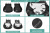Чехлы на сиденья Mitsubishi ASX/RVR, 2010-2022, Citroen C4 Aircross, 2012-2017, Peugeot 4008, 2012-2015, жаккард