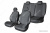 Чехлы на сиденья Mitsubishi ASX/RVR, 2010-2022, Citroen C4 Aircross, 2012-2017, Peugeot 4008, 2012-2015, экокожа черная/жаккард Чехлы на сиденья Mitsubishi ASX/RVR, 2010-2022, Citroen C4 Aircross, 2012-2017, Peugeot 4008, 2012-2015, экокожа черная/жаккард