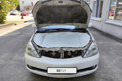 Автоодеяло и утеплитель радиатора Toyota Allion (T240), 2004-2007, рестайлинг