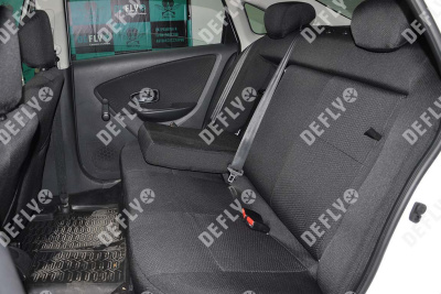Чехлы на сиденья Nissan Almera (G15), 2012-2019, задний ряд 60/40, жаккард 