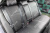 Чехлы на сиденья Toyota Avensis (T250), 2003-2008, cедан, задний ряд 60/40, экокожа черная