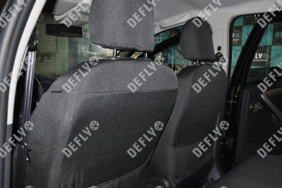 Чехлы на сиденья Renault Duster (HS), 2015-2021, Expression, Privilege, Nissan Terrano, 2017-2022, Elegance, Elegance Plus, жаккард