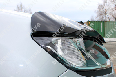 Дефлектор капота Renault Logan (L52), Renault Sandero (B52), Stepway, 2014-2022