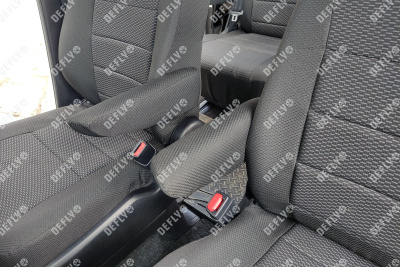 Чехлы на сиденья Toyota Noah/Voxy/Esquire (R80), 2014-2021, 6 мест, капитанские кресла, жаккард