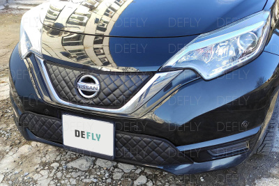 Автоодеяло и утеплитель радиатора Nissan Note (E12), 2016-2020, рестайлинг