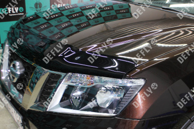 Дефлектор капота Nissan Terrano (D10), 2014-2022