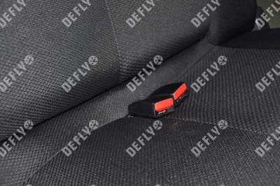 Чехлы на сиденья Nissan Almera (G15), 2012-2019, задний ряд 60/40, жаккард 