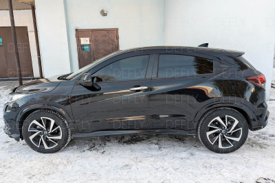 Дефлекторы окон 2D Honda Vezel (RU), 2013-2022, комплект 4 шт.