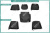 Чехлы на сиденья Chevrolet Cruze, 2008-2015, седан, хэтчбек, экокожа черная Чехлы на сиденья Chevrolet Cruze, 2008-2015, седан, хэтчбек, экокожа черная
